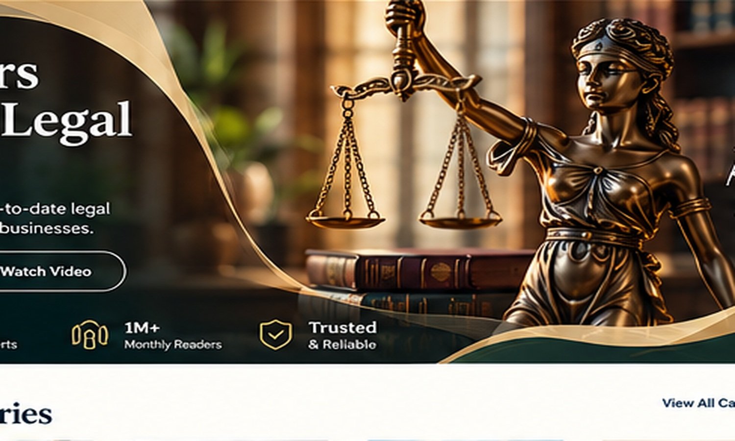 Lady justice and legal books